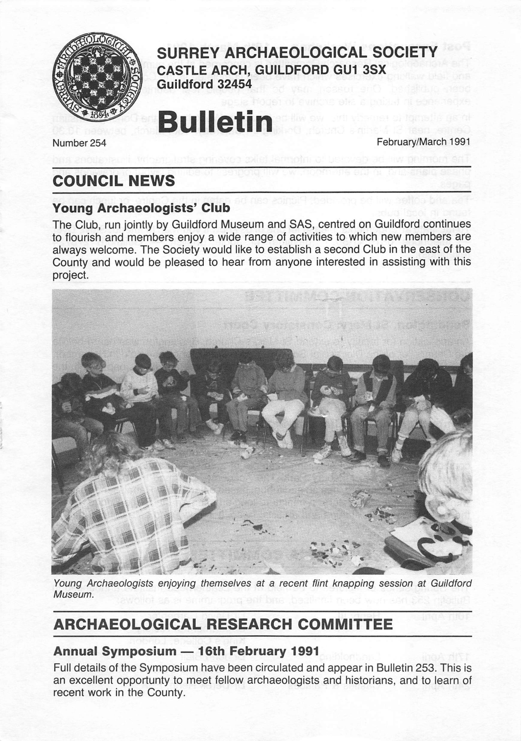 Bulletin Number 254 February/March 1991