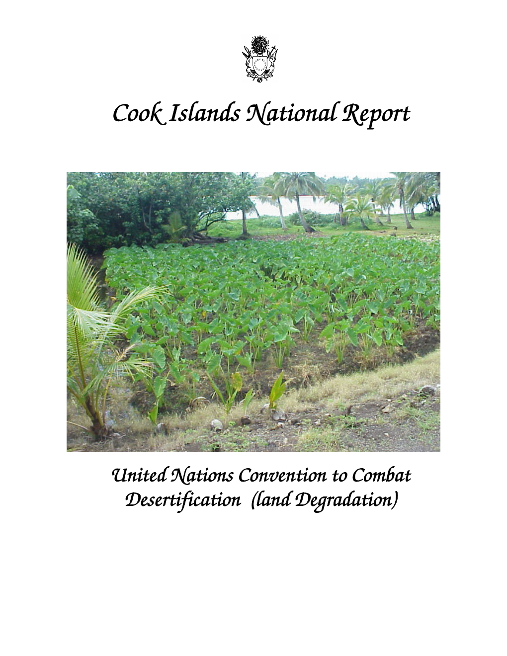 Cook Islands National Report