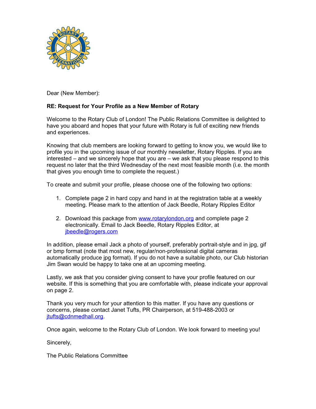 Rotary Club of London