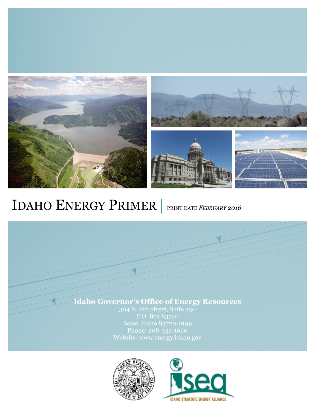 2016 Idaho Energy Primer