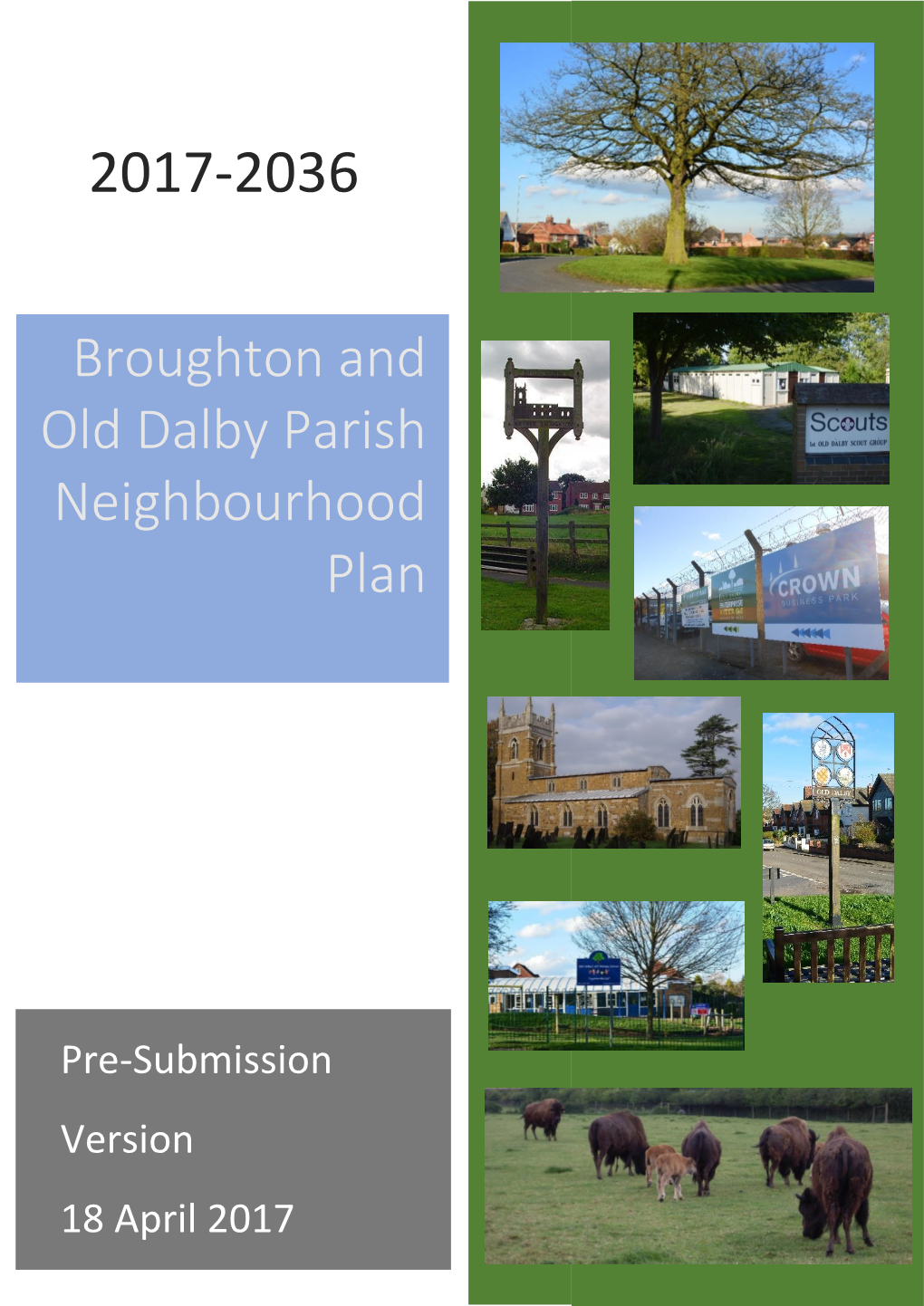 Broughton and Old Dalby Parish Neighbourhood Plan