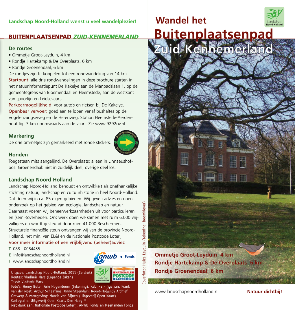 Buitenplaatsenpad Zuid-Kennemerland