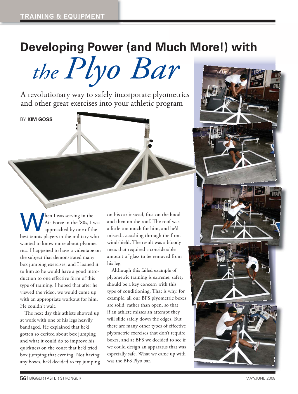 The Plyo Bar