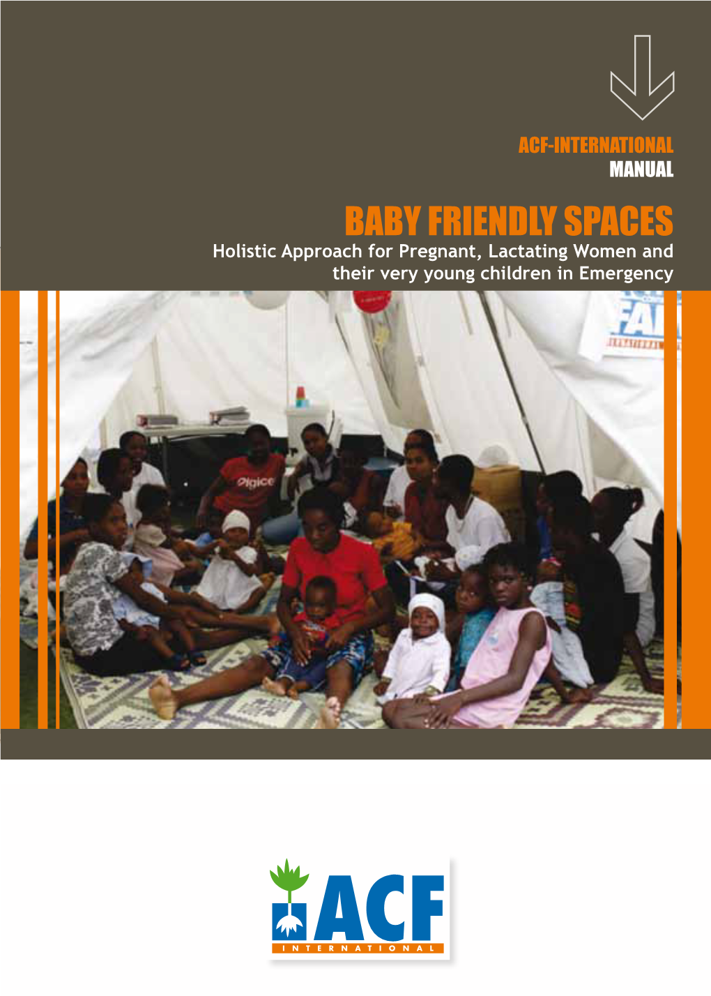 Baby Friendly Spaces Holistic Approach for Pregnant, Lactating Women and Their Very Young Children in Emergency
