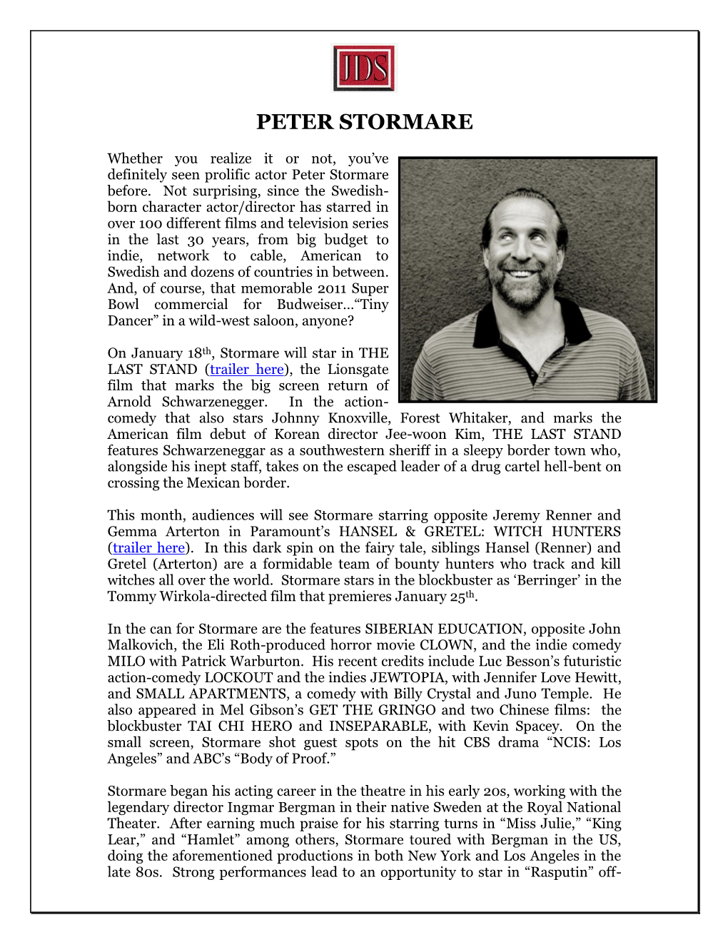 Peter Stormare