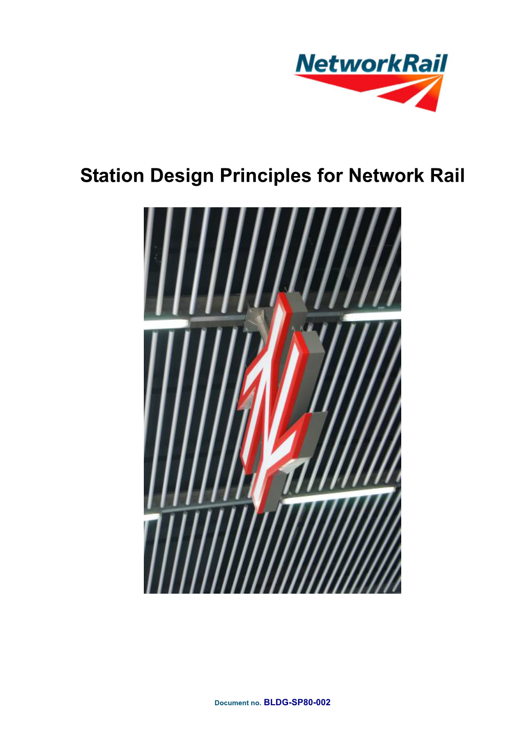 Station Design Principles for Network Rail