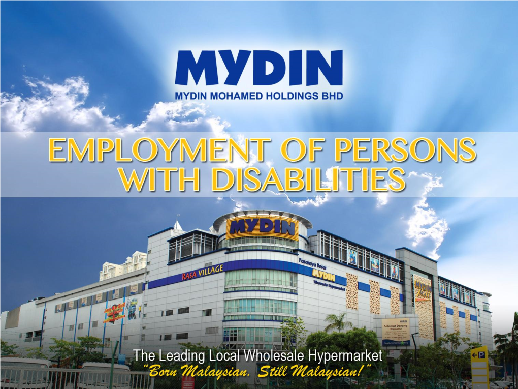 Mydin Mohamed Holdings