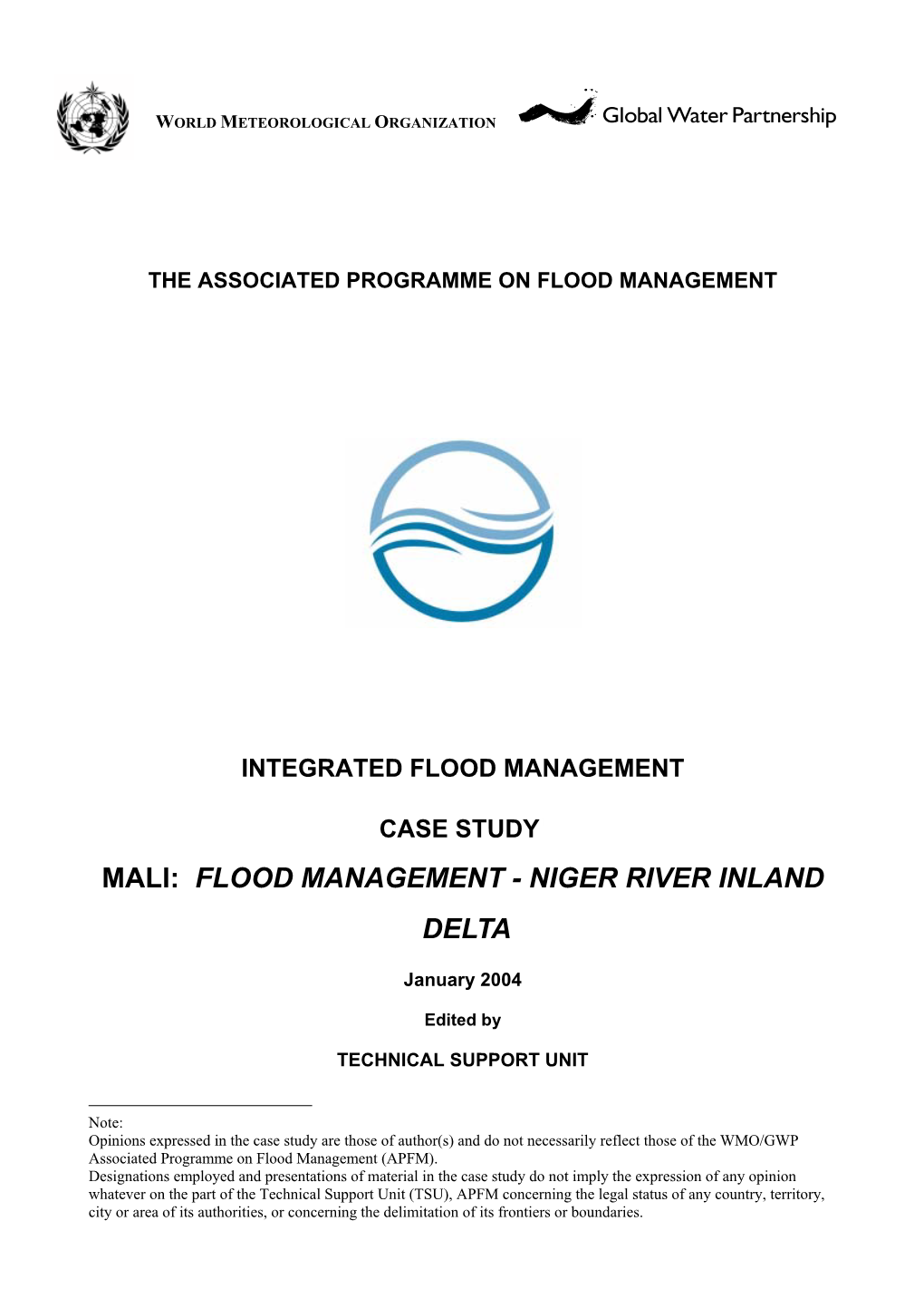 Mali: Flood Management - Niger River Inland Delta