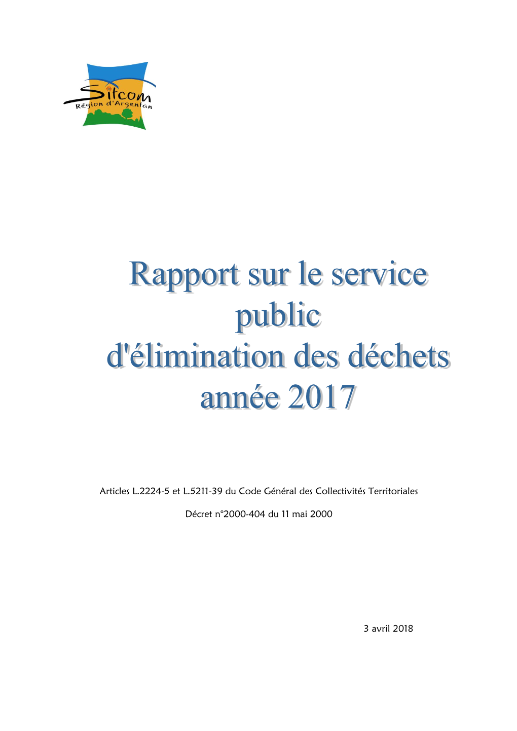 Articles L.2224-5 Et L.5211-39 Du Code Général Des Collectivités Territoriales