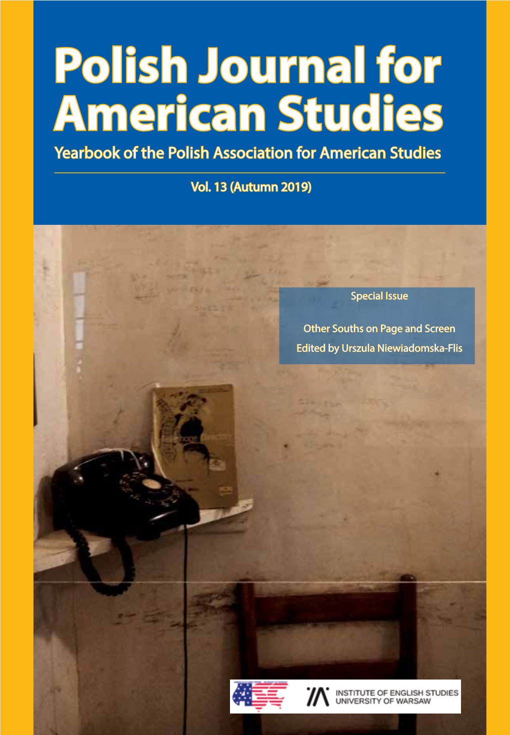 Polish Journal for American Studies Yearbook of the Polish Association for American Studies