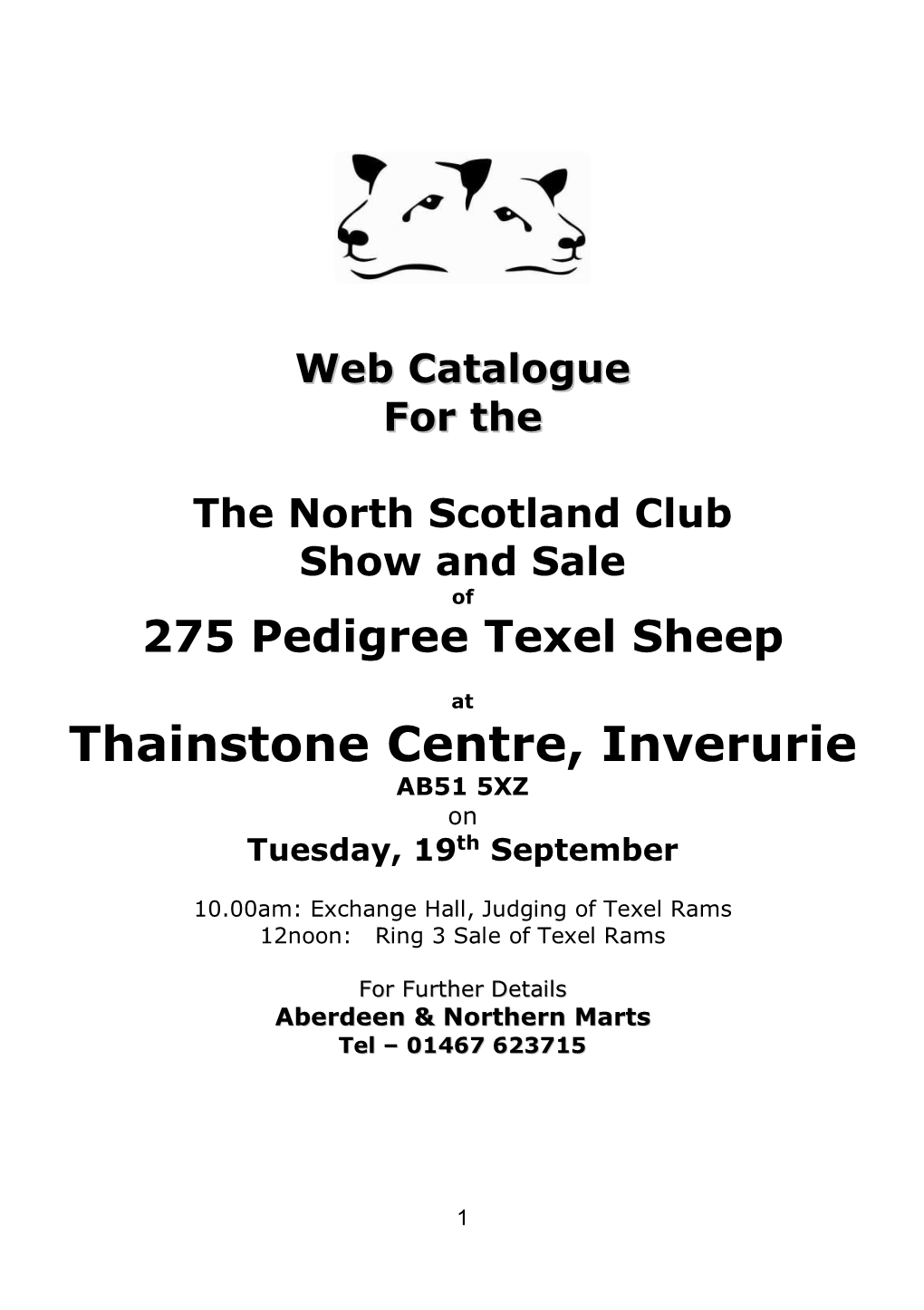 Thainstone Centre, Inverurie AB51 5XZ on Tuesday, 19Th September