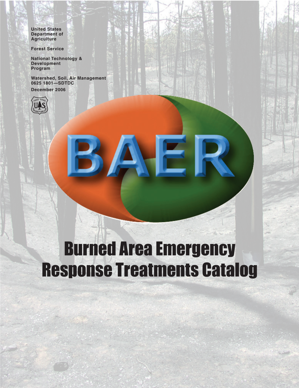 Burned Area Emergency Response (BAER)