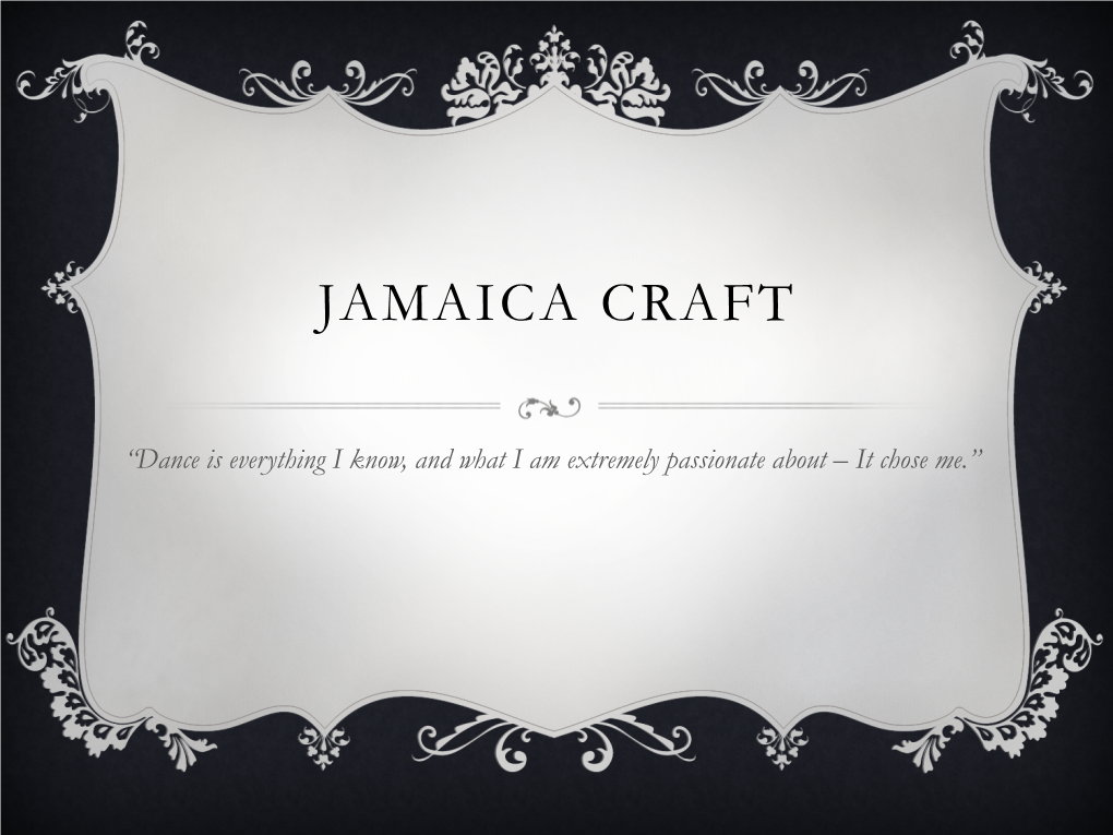 Jamaica Craft