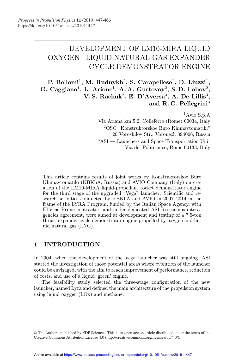 Liquid Natural Gas Expander Cycle Demonstrator Engine