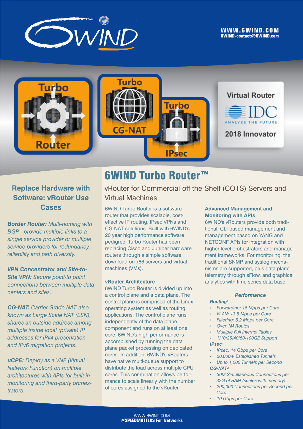 6WIND Vrouter Datasheet February 2020.Cdr