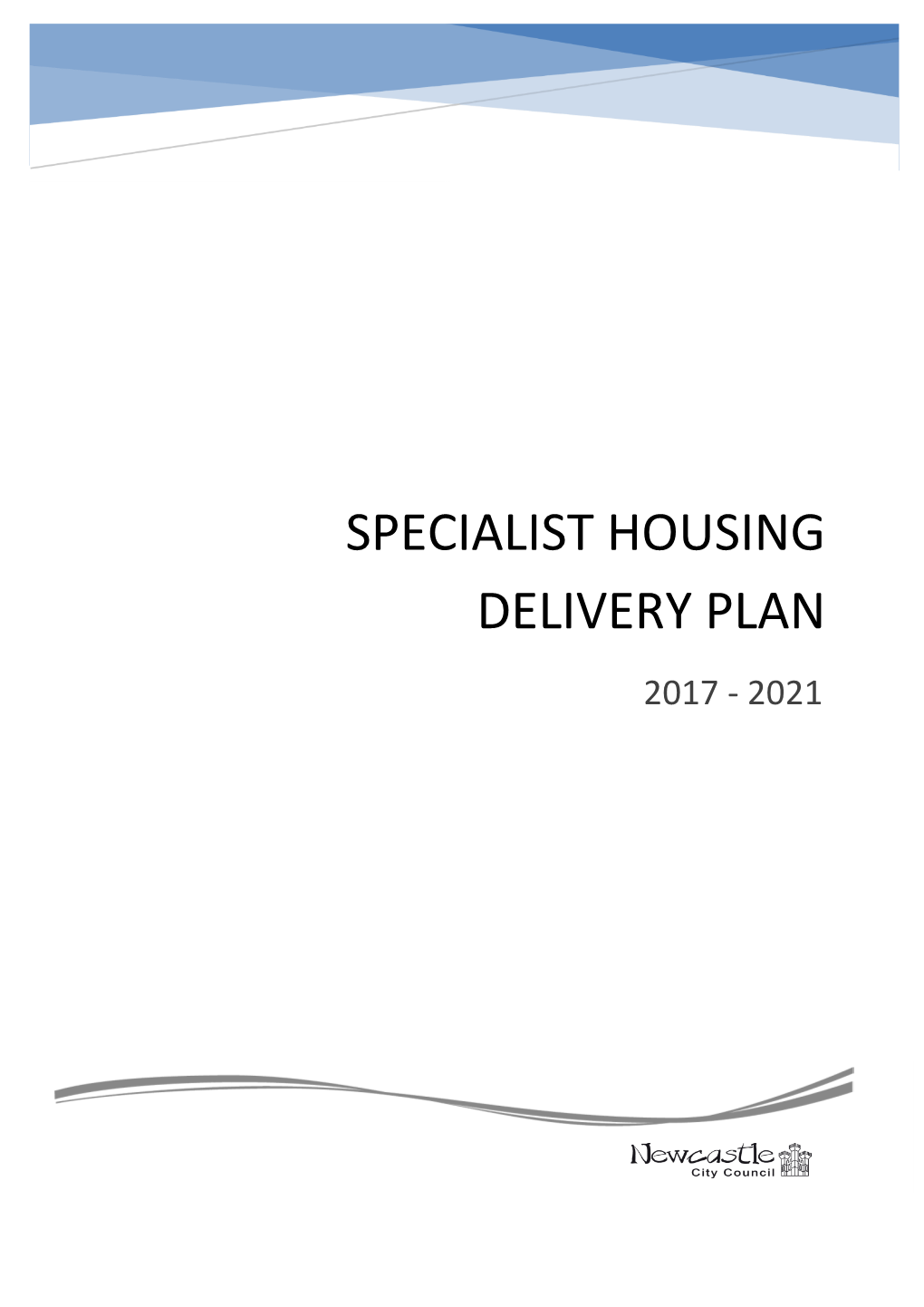 Specialist Housing Delivery Plan