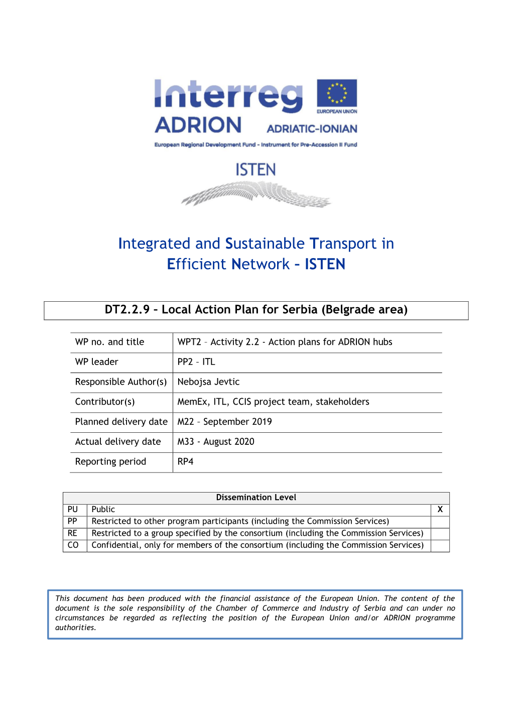 Belgrade Action Plan