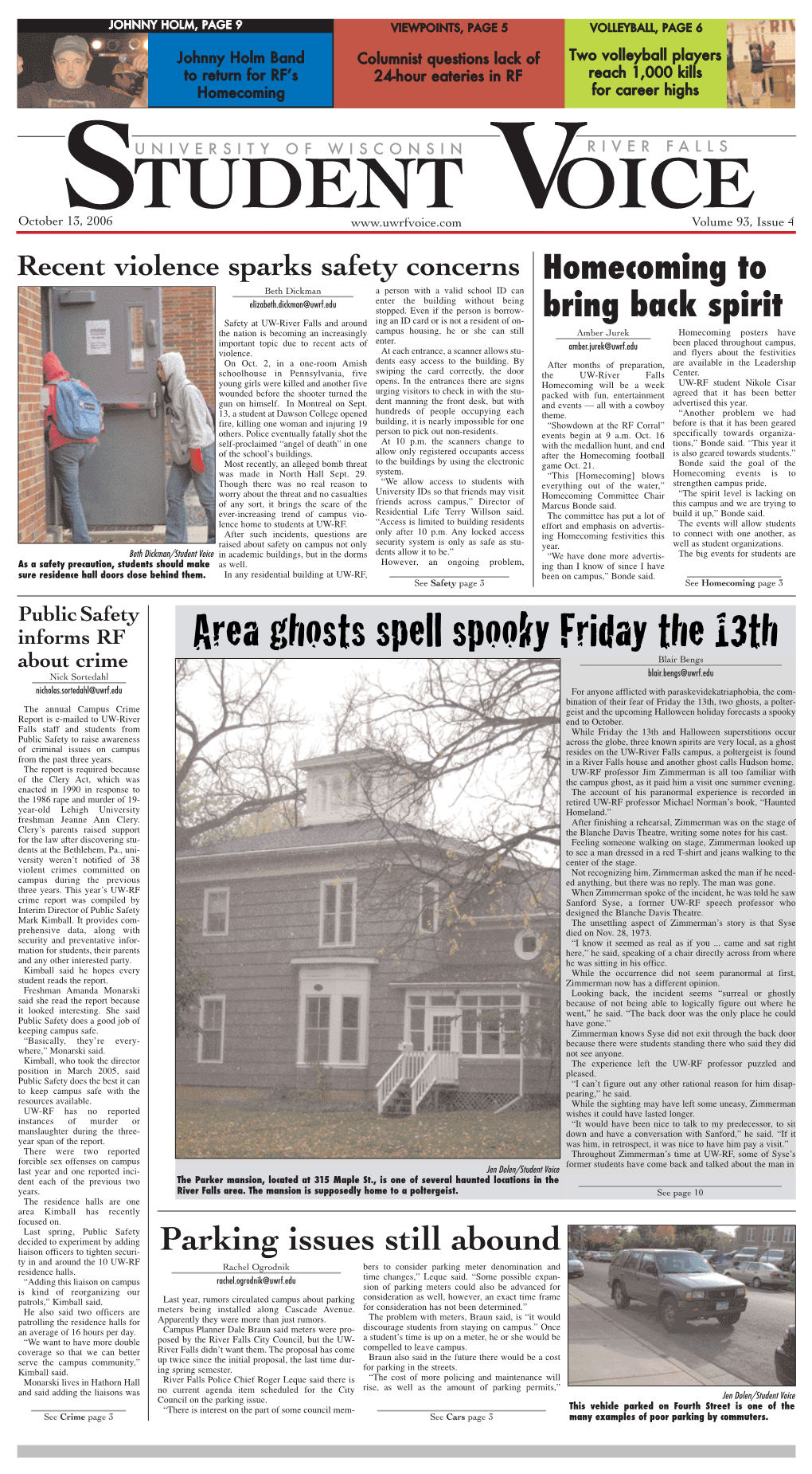 Area Ghosts Spell Spooky Friday the 13Th