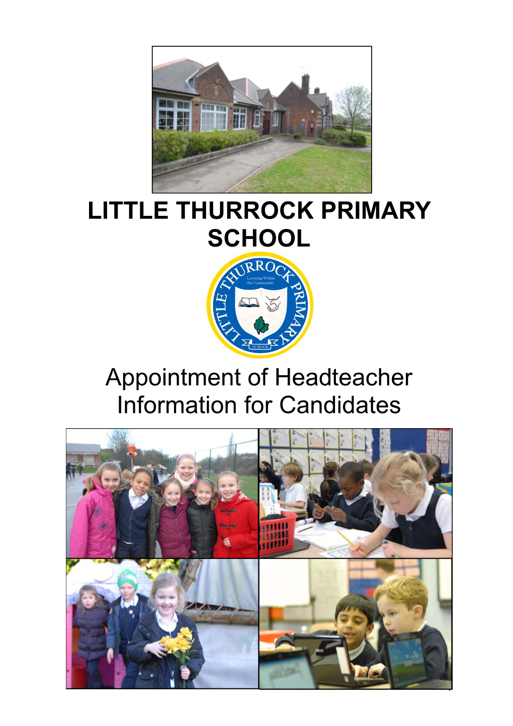 Little Thurrock Primary School Telephone 01375 373586