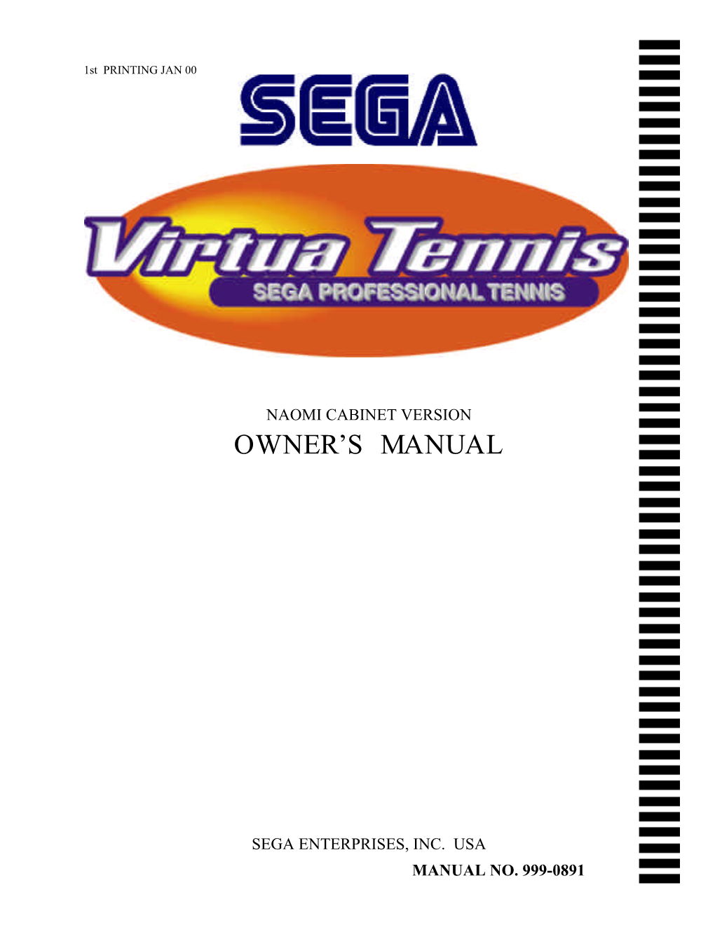 Virtua Tennis, Virtua Nba !!Never Ship Model 3 / Naomi Game Boards Outside of Cage!!