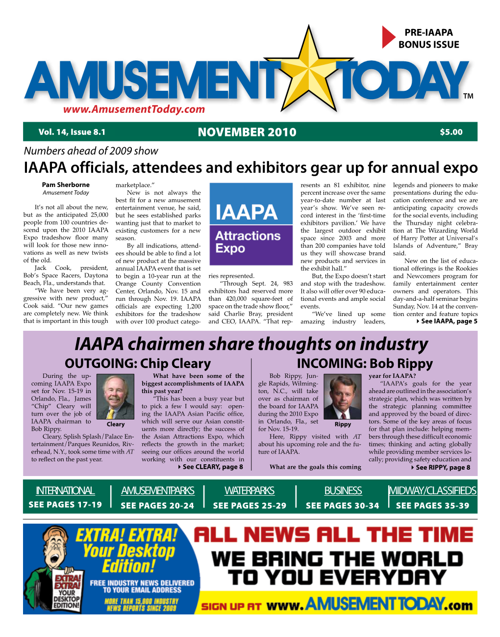 Iaapa Bonus Issue