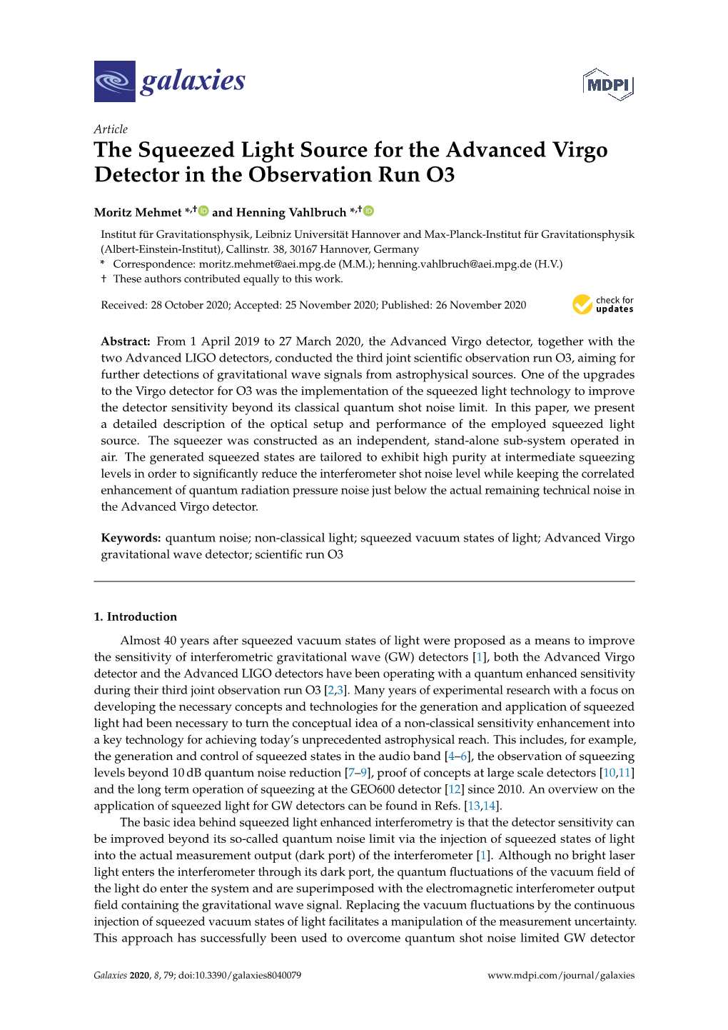 The Squeezed Light Source for the Advanced Virgo Detector in the Observation Run O3