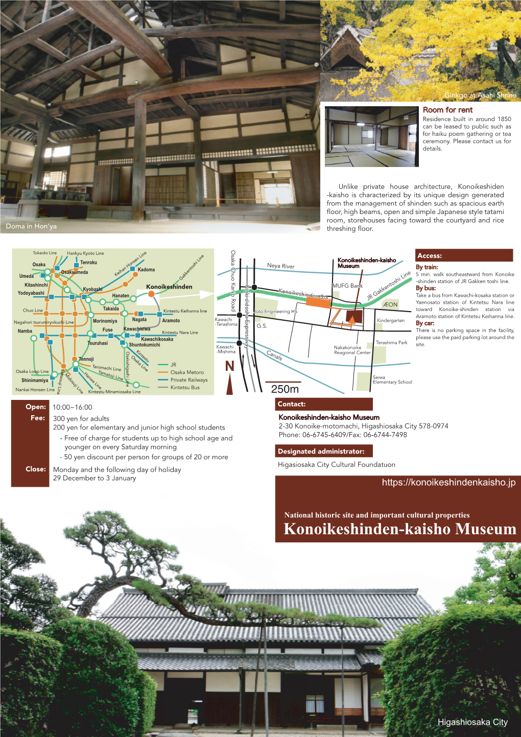 Konoikeshinden-Kaisho Museum