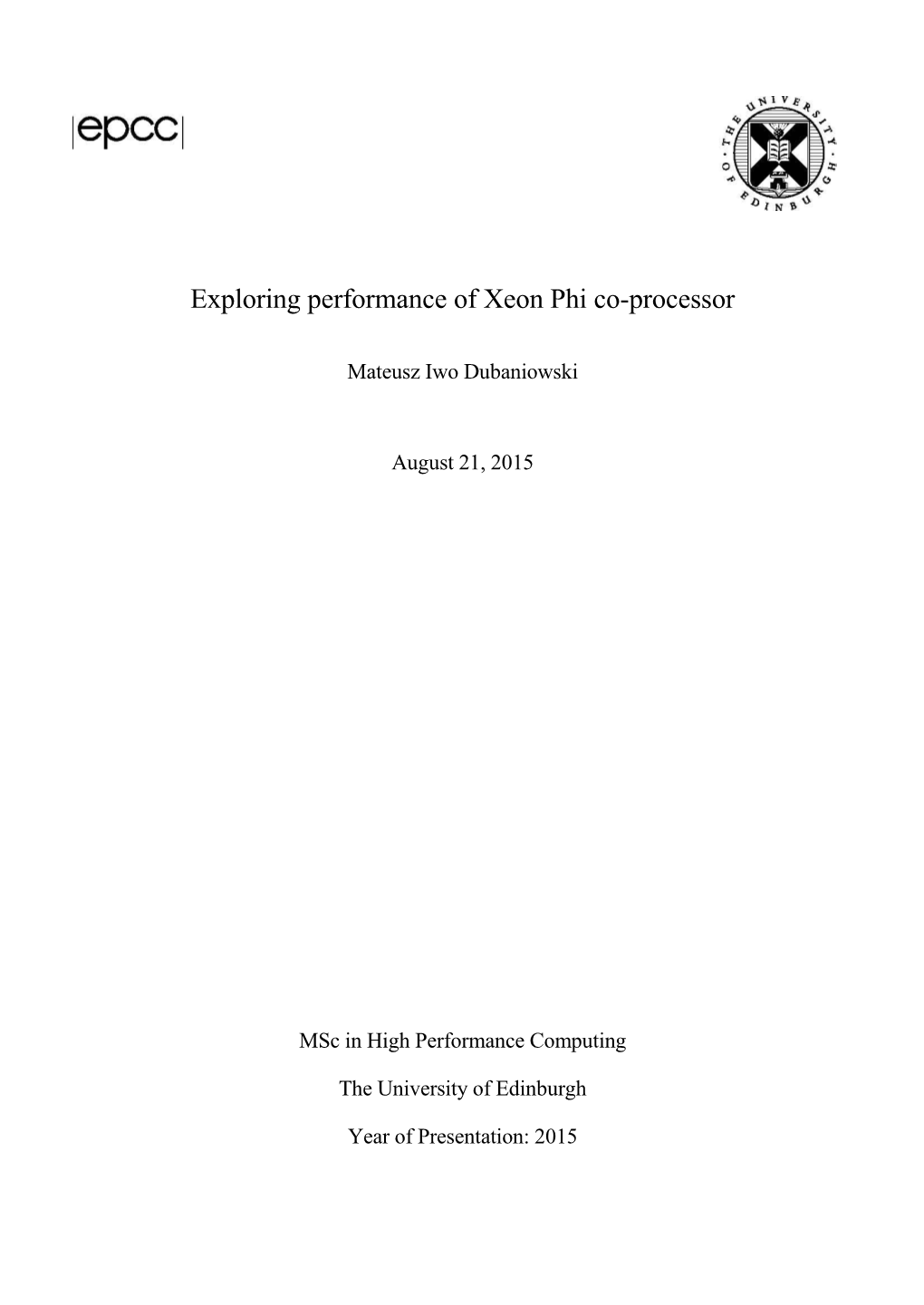Exploring Performance of Xeon Phi Co-Processor