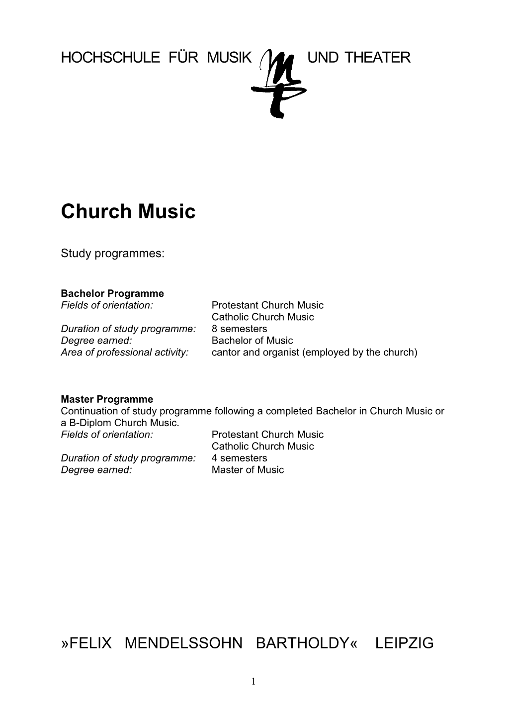 Church Music