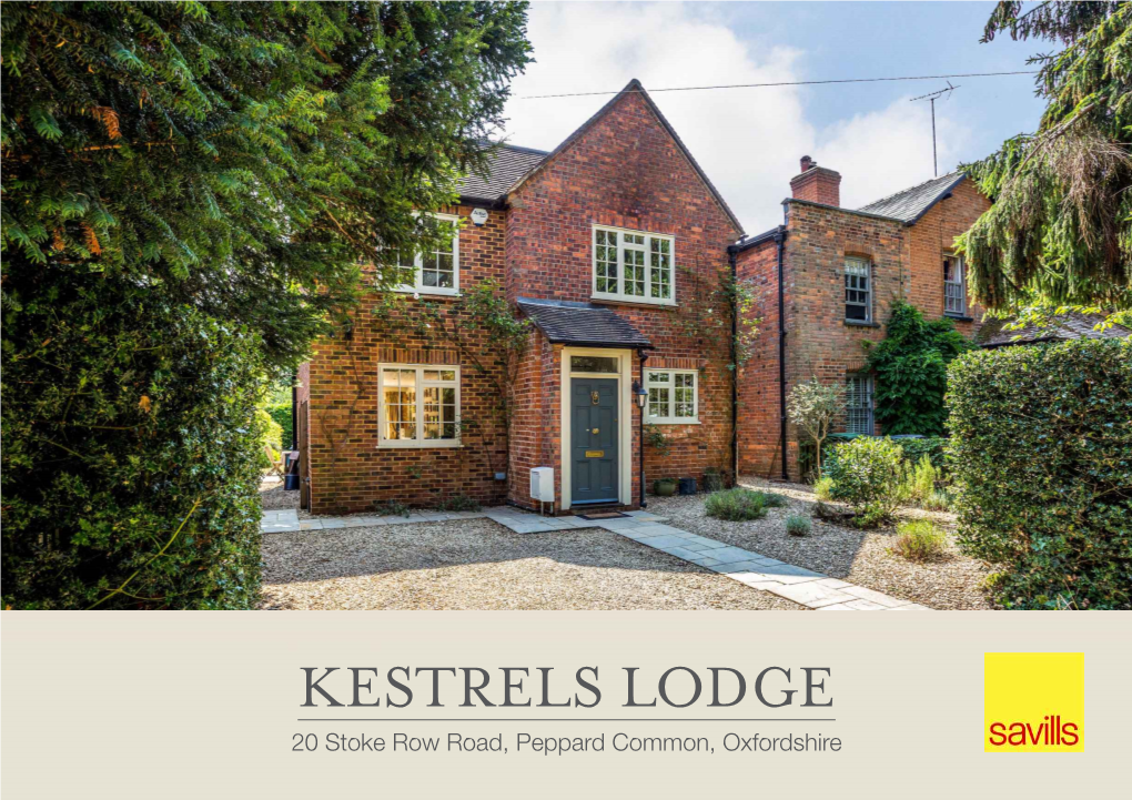 KESTRELS LODGE 20 Stoke Row Road, Peppard Common, Oxfordshire Beautifully Renovated and Extended Victorian Home