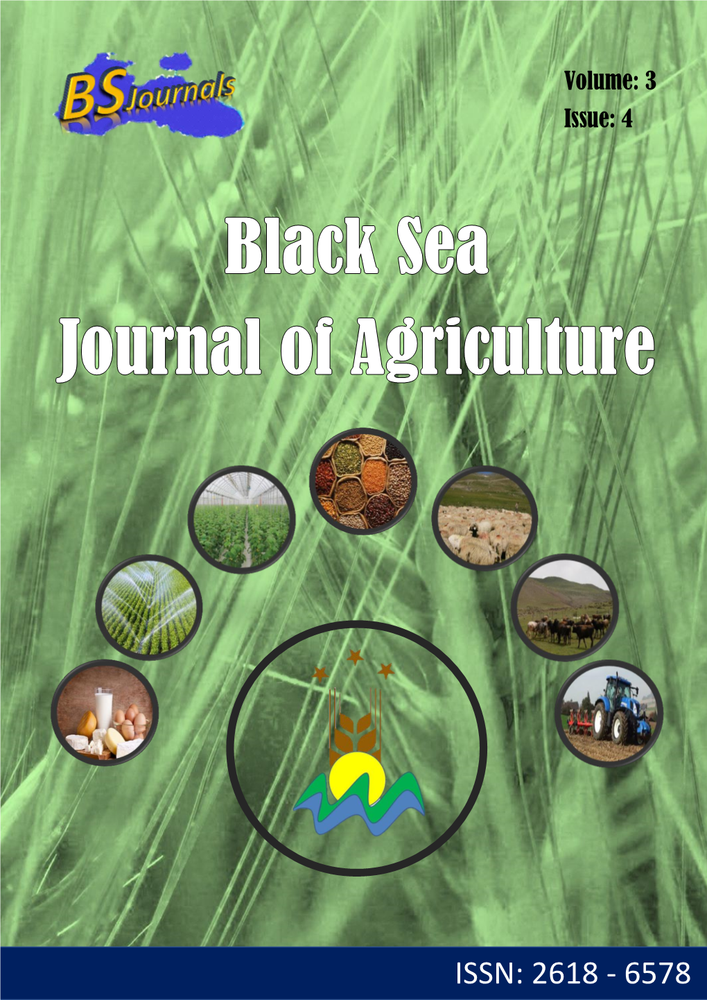 Issue Cover-Frontpage-BSJ Agri, Volume 3