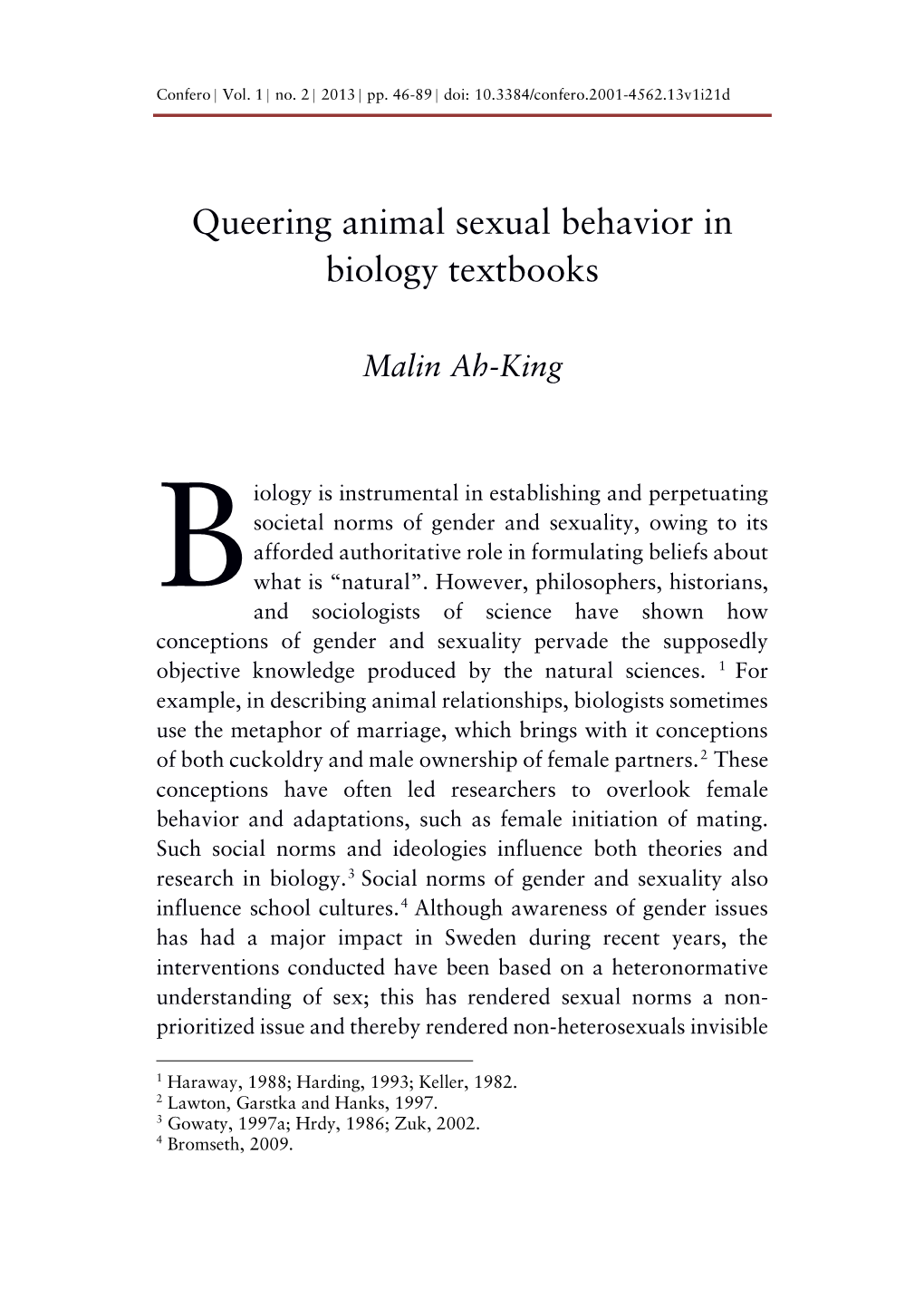 Queering Animal Sexual Behavior in Biology Textbooks