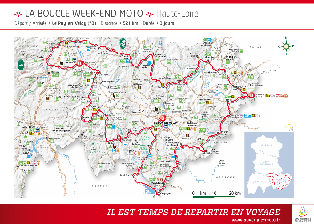 LA Boucle Week-End Moto Haute-Loire