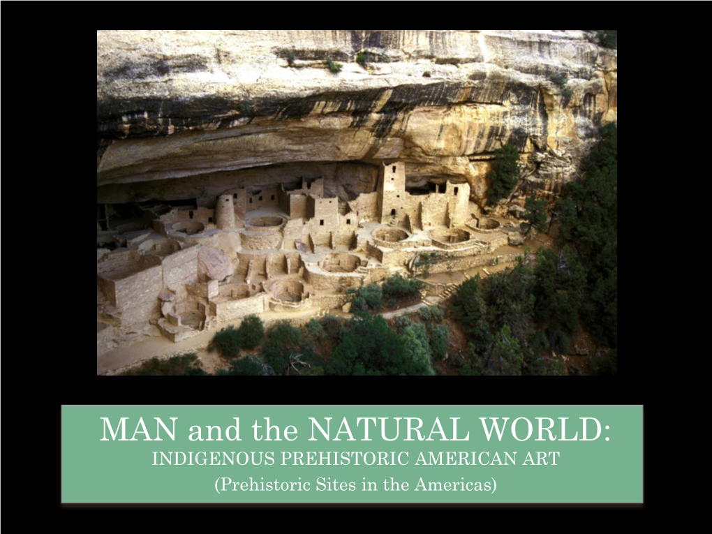 MAN and the NATURAL WORLD: INDIGENOUS PREHISTORIC AMERICAN ART (Prehistoric Sites in the Americas) CHAVÍN De HUANTAR