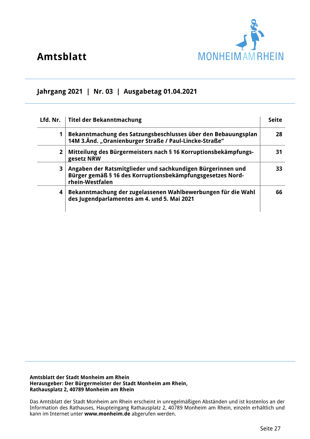 Jahrgang 2021 | Nr. 03 | Ausgabetag 01.04.2021