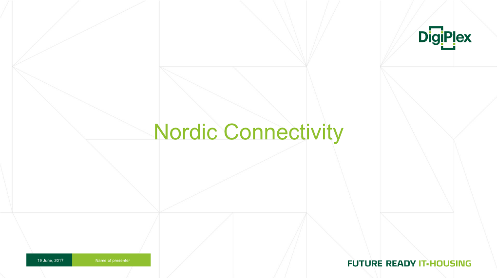 Nordic Connectivity