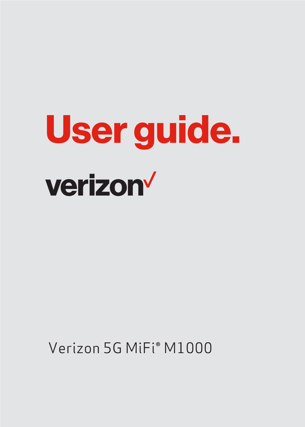 Mifi® M1000 User Guide