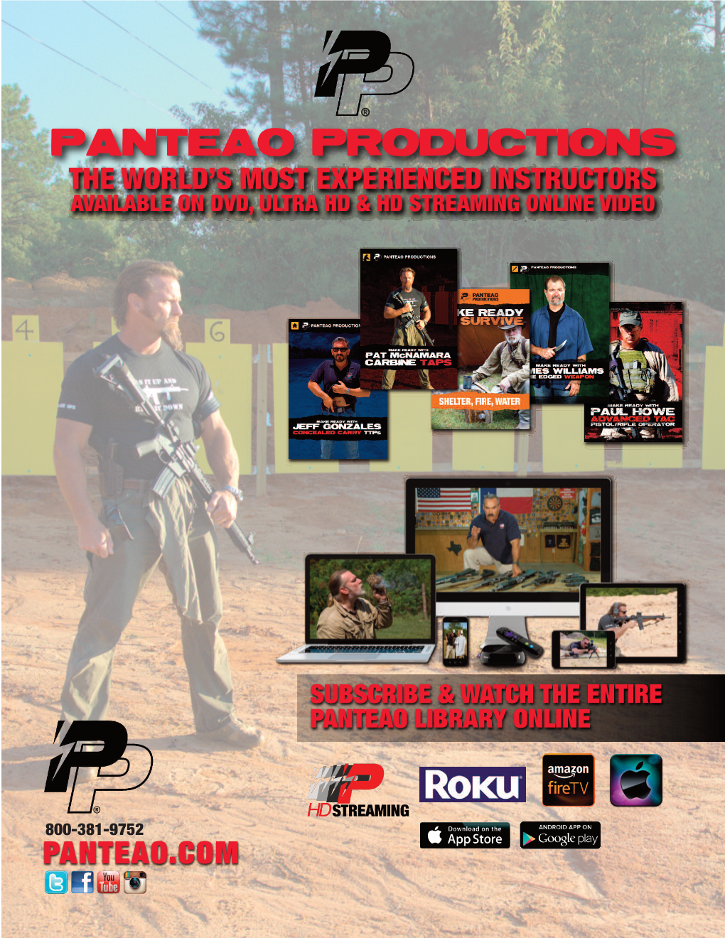 Panteao Productions the World’S Most Experienced Instructors Available on Dvd, Ultra Hd & Hd Streaming Online Video