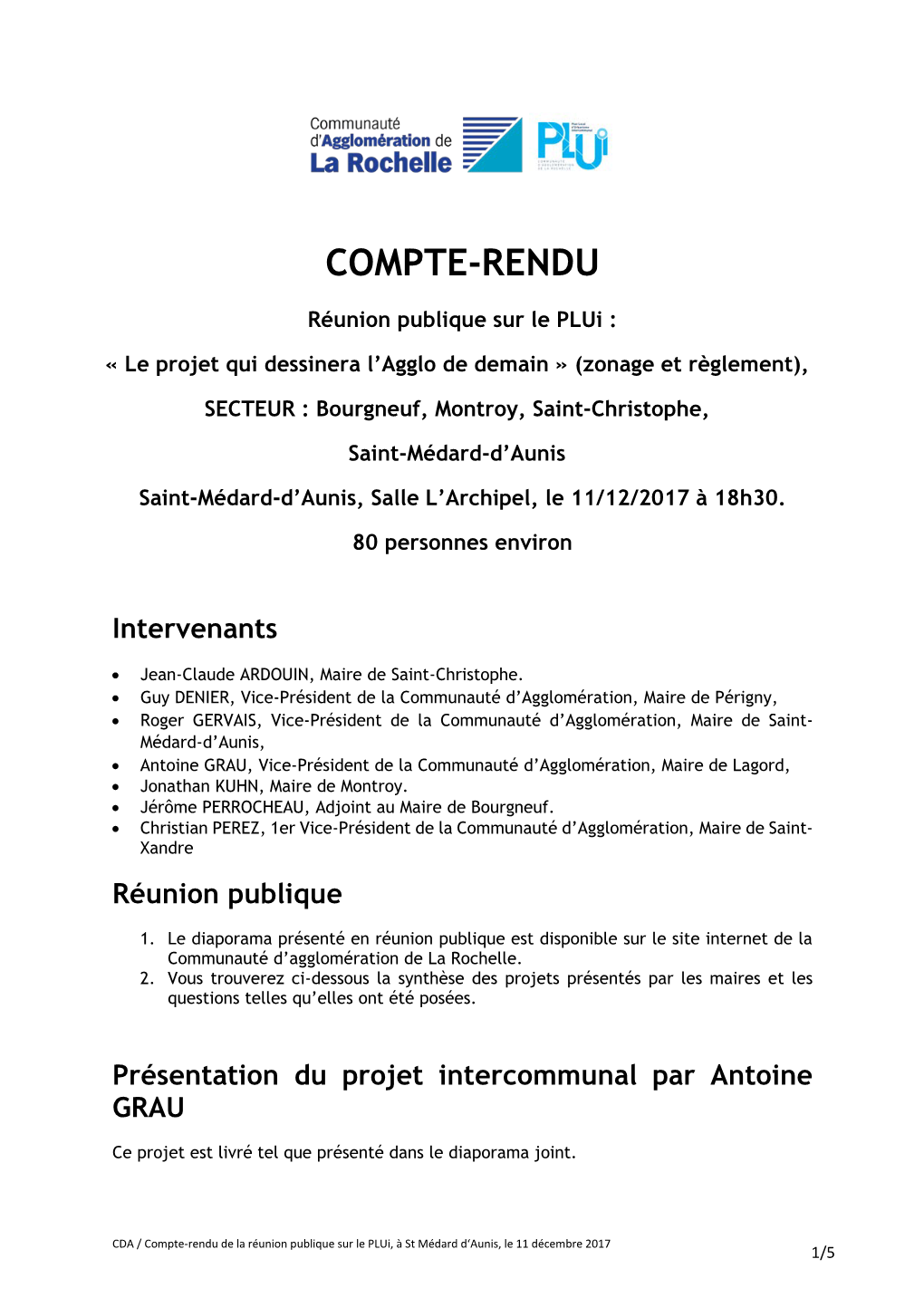 Compte-Rendu