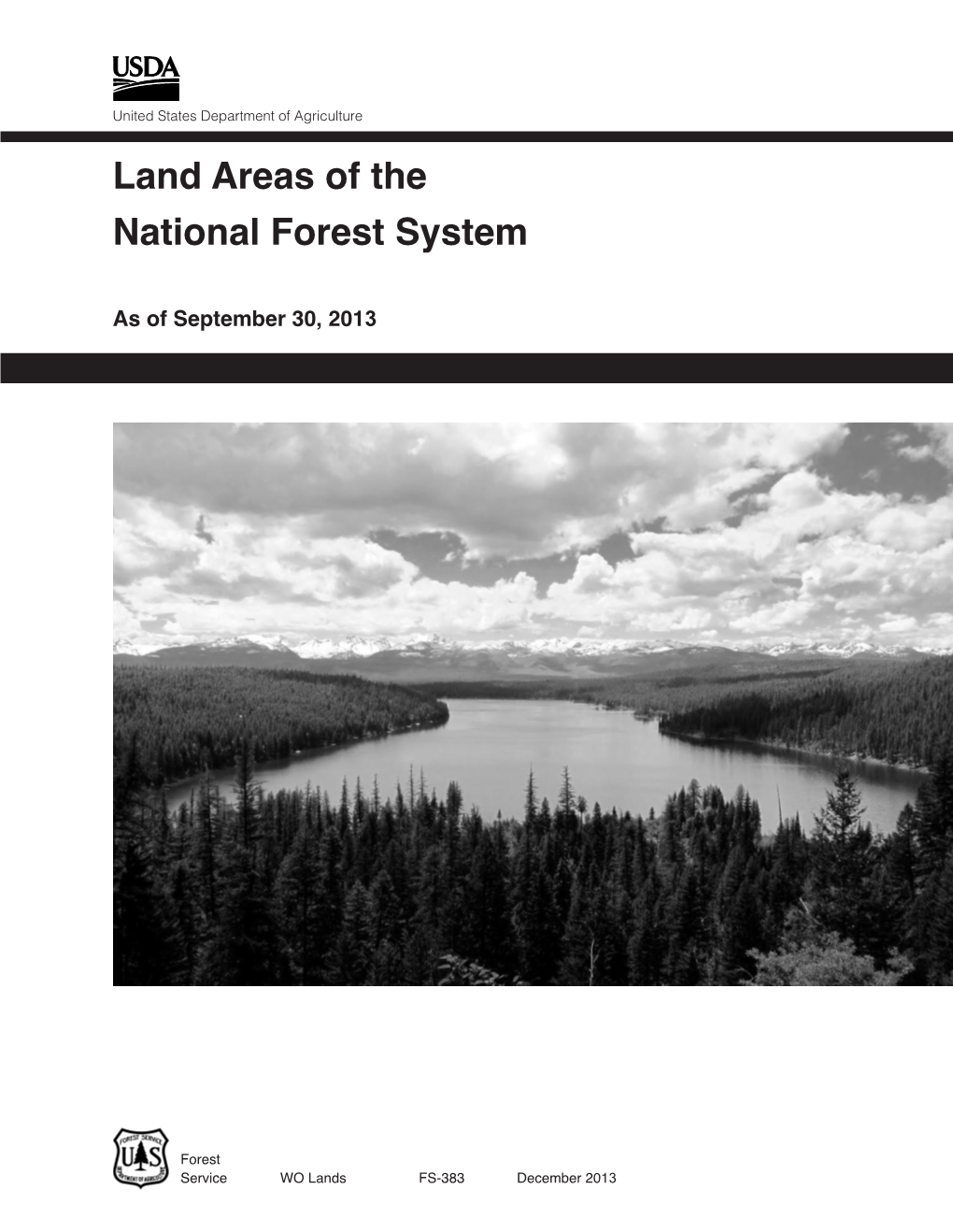 FY2013 Land Areas Report