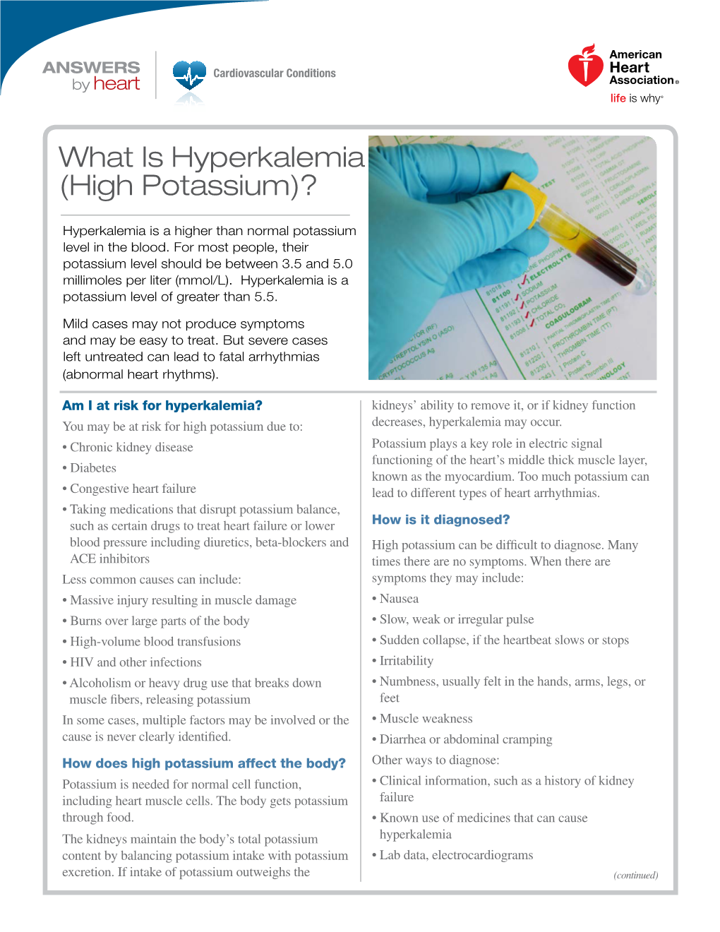 What Is Hyperkalemia (High Potassium)?