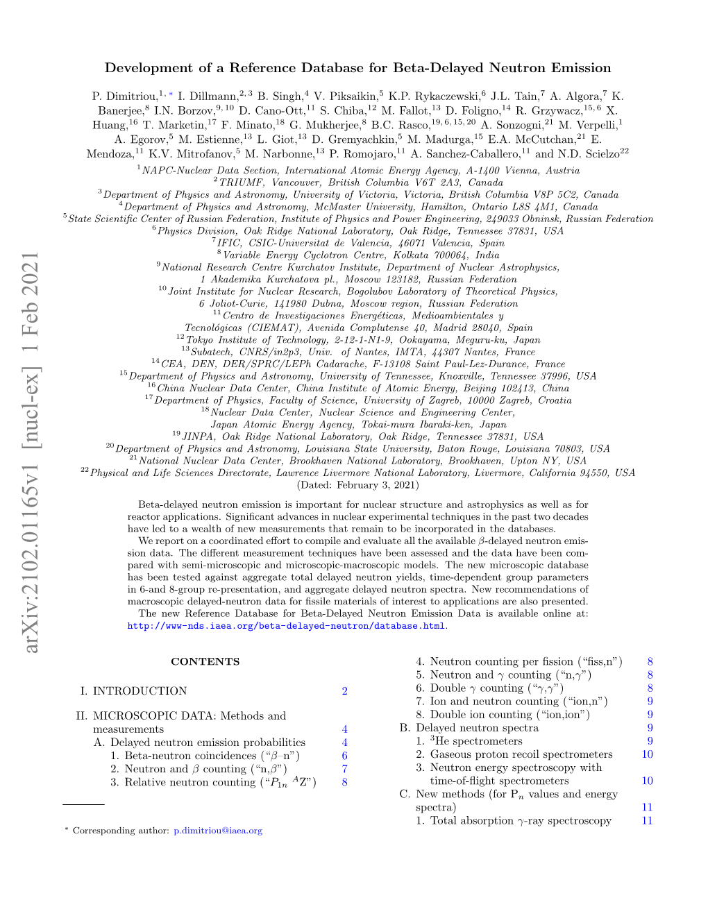 Arxiv:2102.01165V1 [Nucl-Ex] 1 Feb 2021 CONTENTS 4