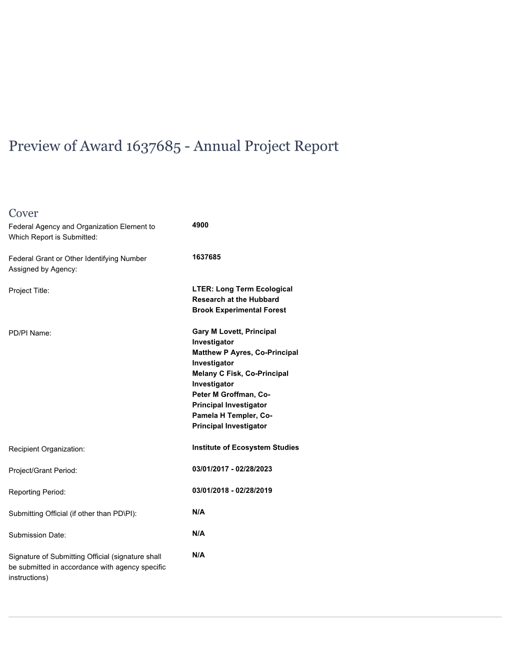 Preview Report.Html[2/14/2019 4:48:58 PM] RPPR - Preview Report