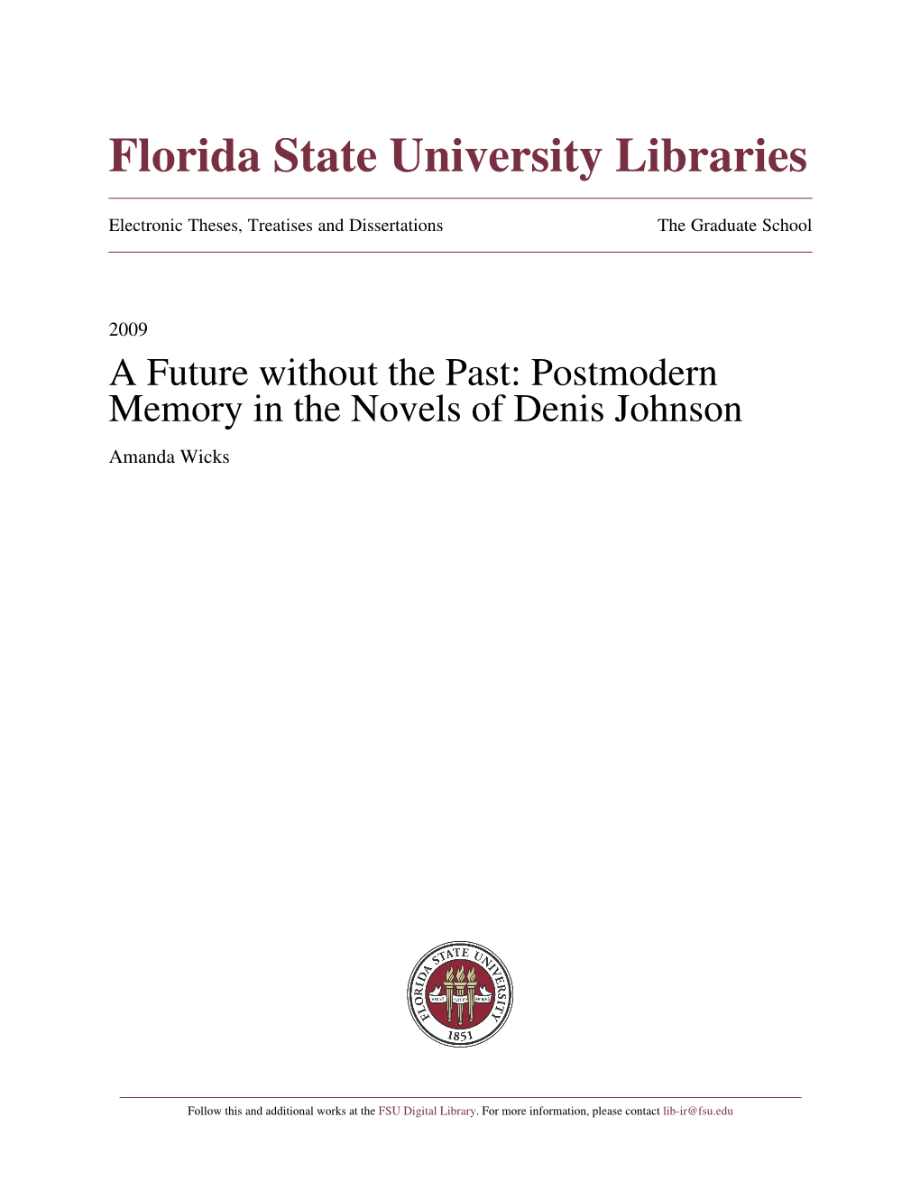 Florida State University Libraries