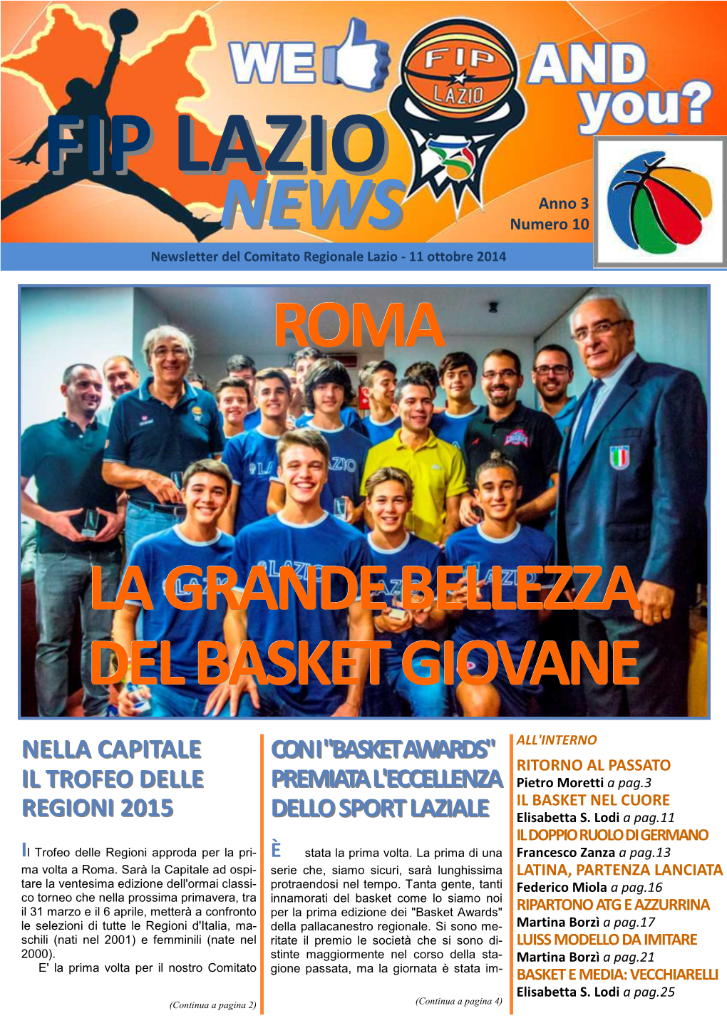 Fip Lazio News Anno 3 N° 10
