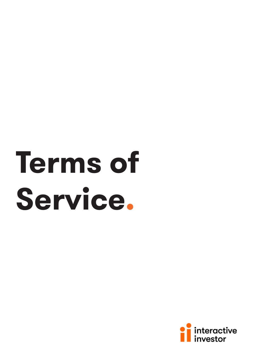 Terms of Service