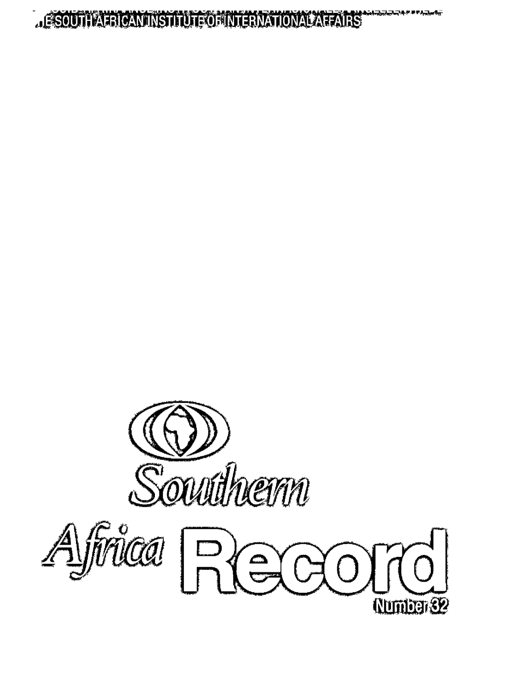 Southern Africa Record