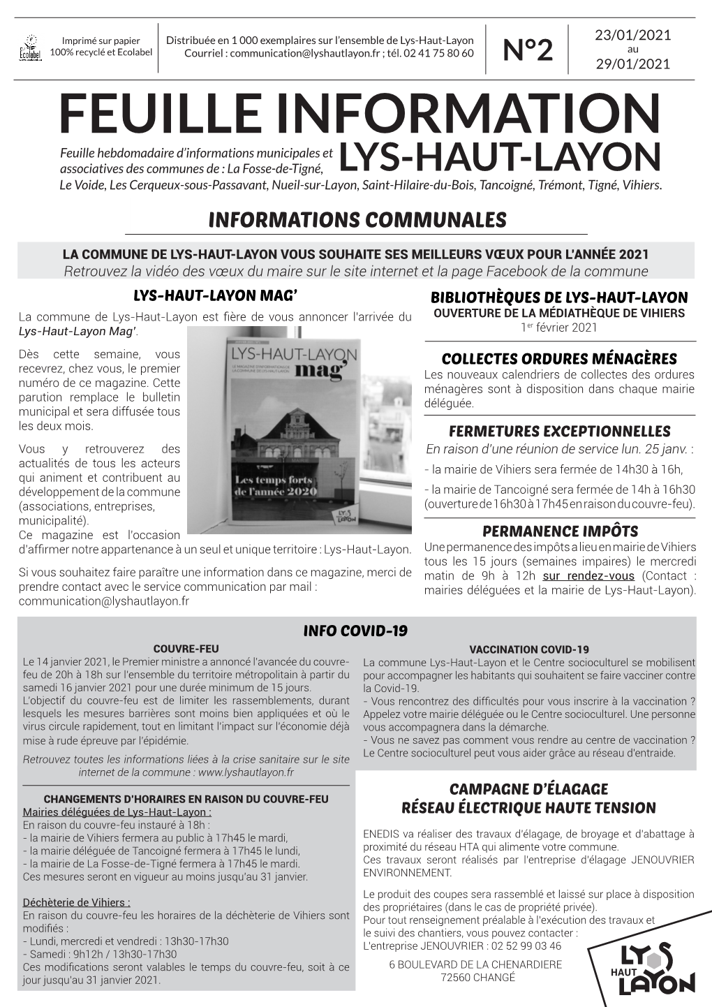 Feuille Information