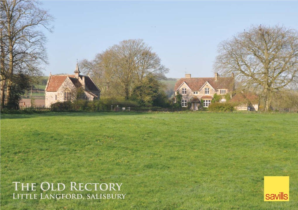 The Old Rectory Little Langford, Salisbury