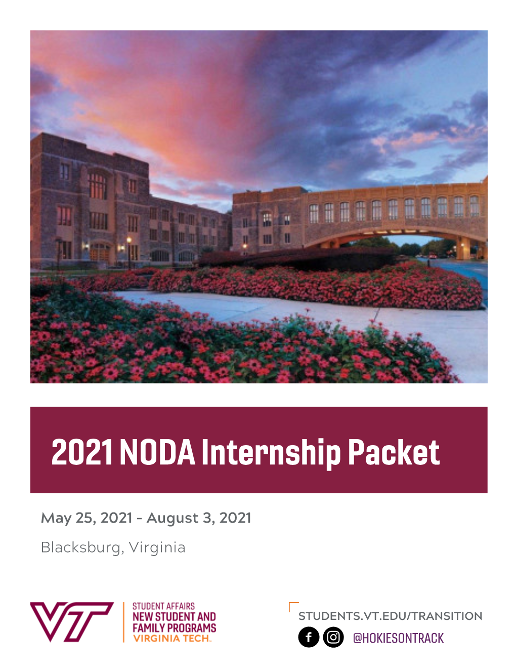 2021 NODA Internship Packet